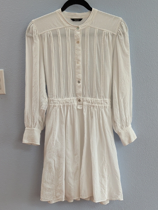 Massimo Dutti Dresses & Skirts - Massimo Dutti Linen Blend Peasant Dress 6637